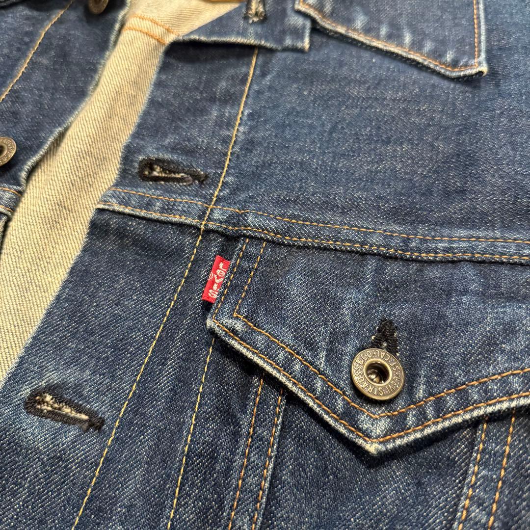 Levi's リーバイス J02 日本製 95年 3st 復刻 Gジャン 短丈 - メルカリ
