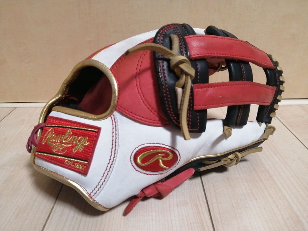 HOH GOLD CAMO 限定モデル ホワイトカモGR9FHGBH9 右投げ 軟式 カラー グラブ 28KR3A 投手 ファイヤーズ FIRES 【野球・ソフト