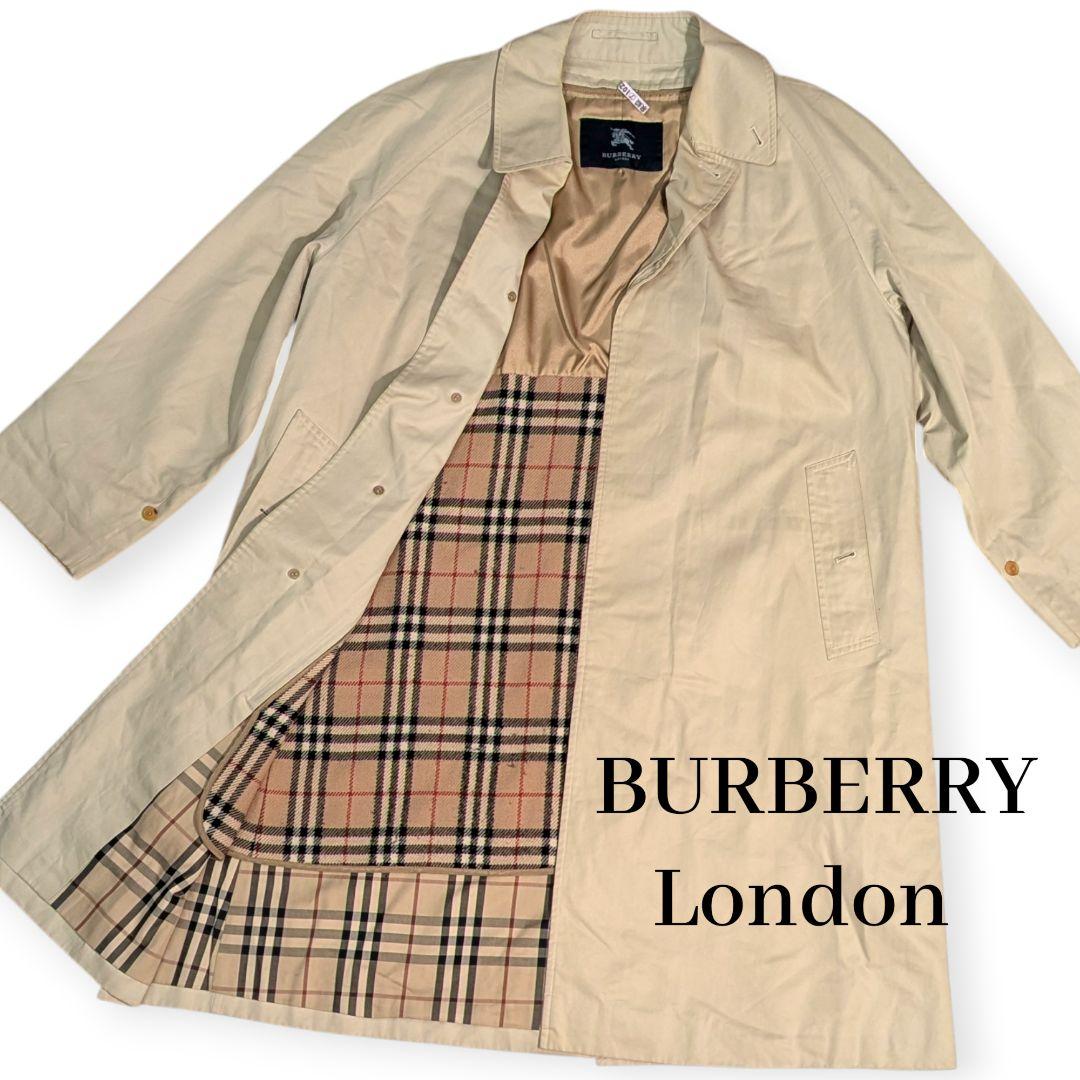 BURBERRY バーバリー ノバチェック ステンカラーコート ライナー 170 BURBERRY バーバリー ノバチェック ステンカラーコート ライナー 170