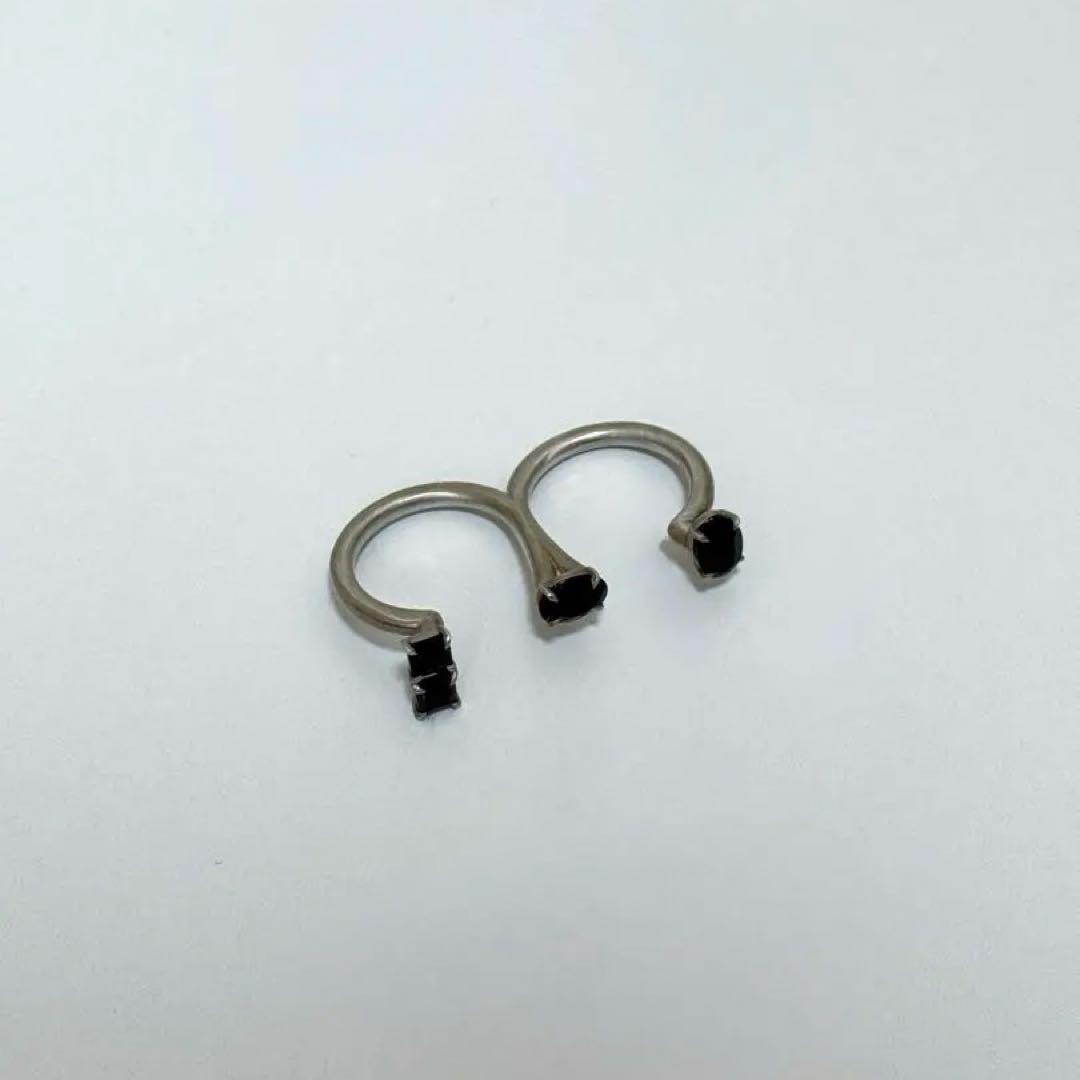 Adlin Hue】64 Onyx | Maria Ring 11+10号
