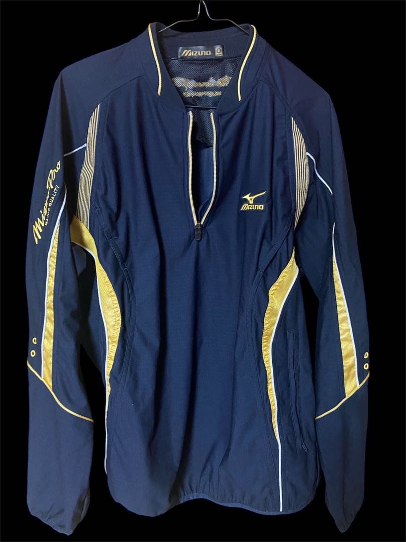 限定モデル　ミズノプロ　長袖ハーフジップ　トレーニングジャケット Mizuno Pro ミズノプロ 野球 トレーニングジャケット 長袖 ハーフ