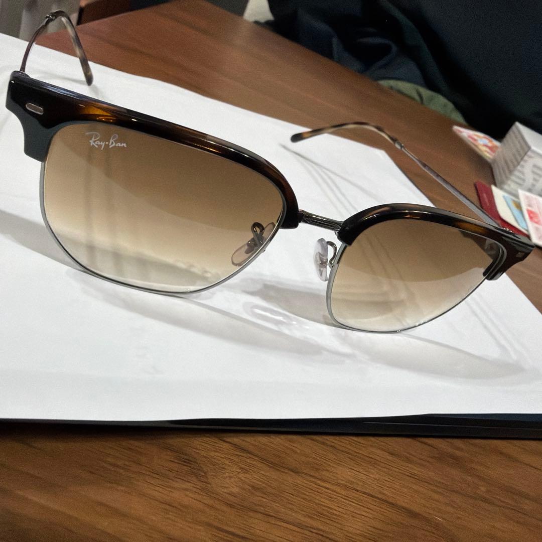 Ray-Ban サングラス ブラウンレンズ ケース付き Ray-Ban（レイバン） サングラス ライトブラウン ライトカラー