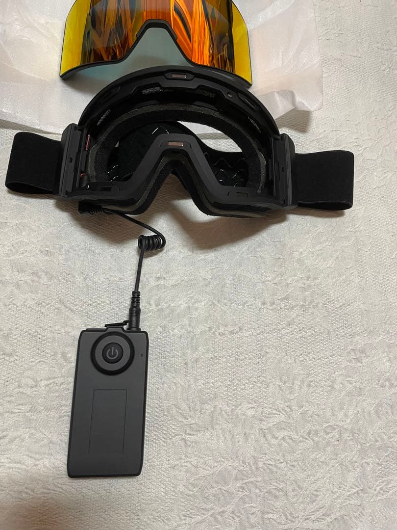 新品Hubo sport 電熱ゴーグル バッテリーUSBで携帯用のものを接続可能