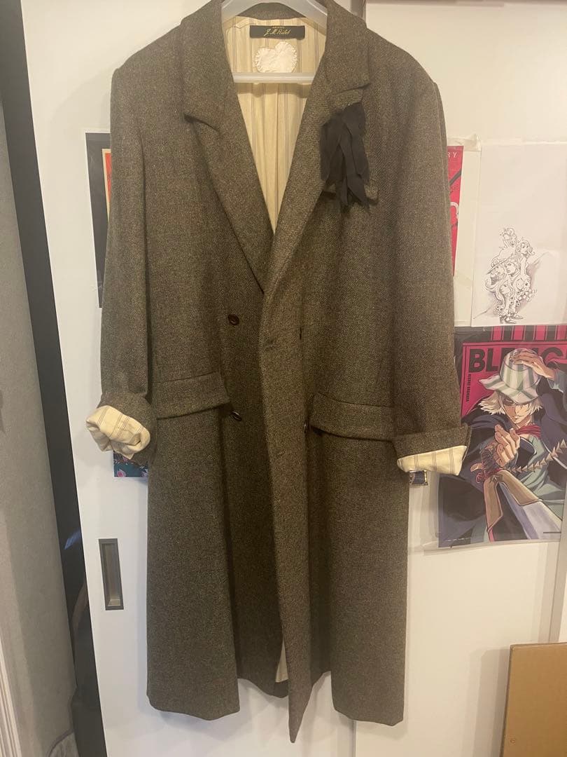 【極希少・新品未使用】ARCHIVIO J.M.Ribot ツイードダブルコート