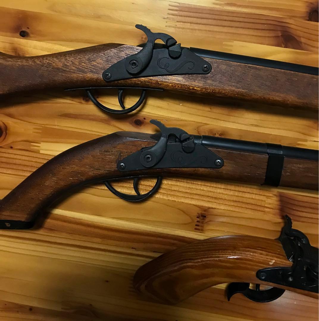 本日限定】年代物 東京ディズニーランド カリブの海賊 ライフル/銃3点