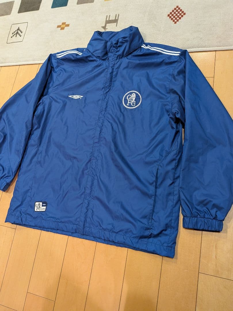 ヴィンテージUMBROチェルシーナイロンジャケット旧エンブレム 00s umbro CHELSEA アンブロ チェルシー ナイロンジャケット