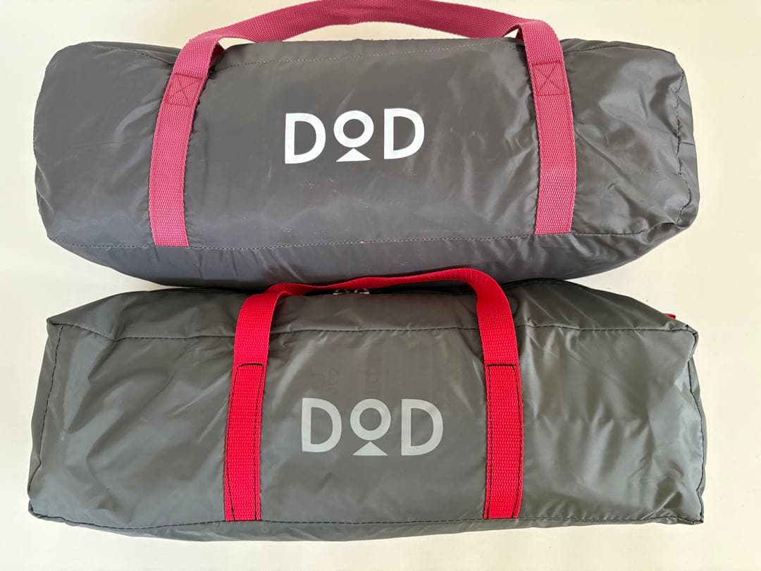 DOD ライダーズワンポールテント・タープ DOD ライダーズワンポールテント あまり屈まずに出入りしたり着替え
