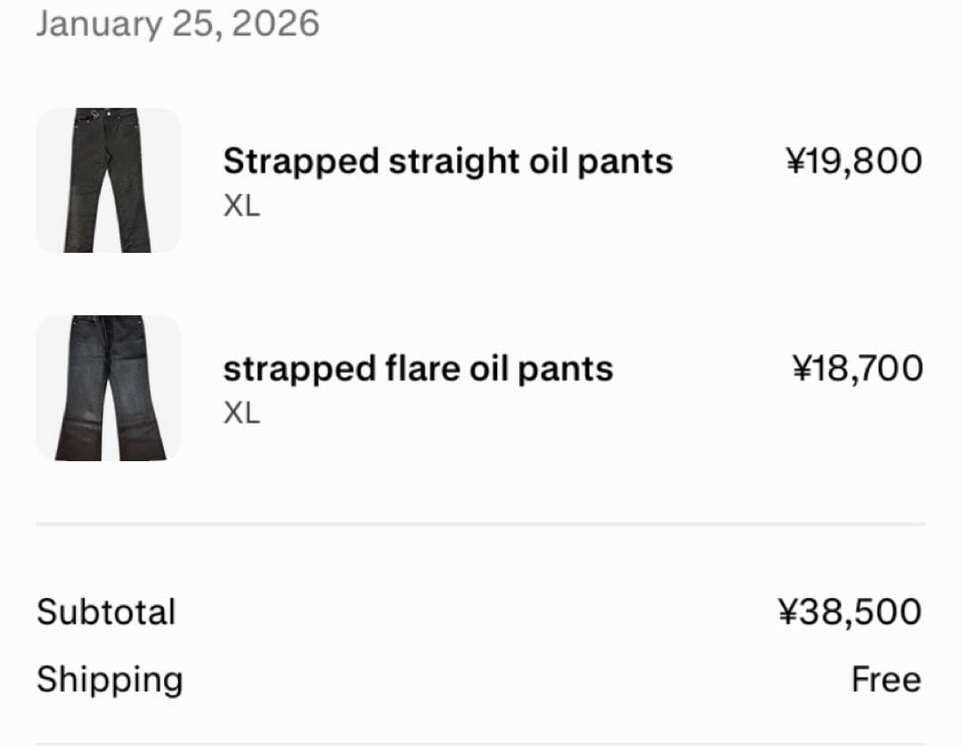 Goar.archive Strapped Flare Pants [XL] - メルカリ