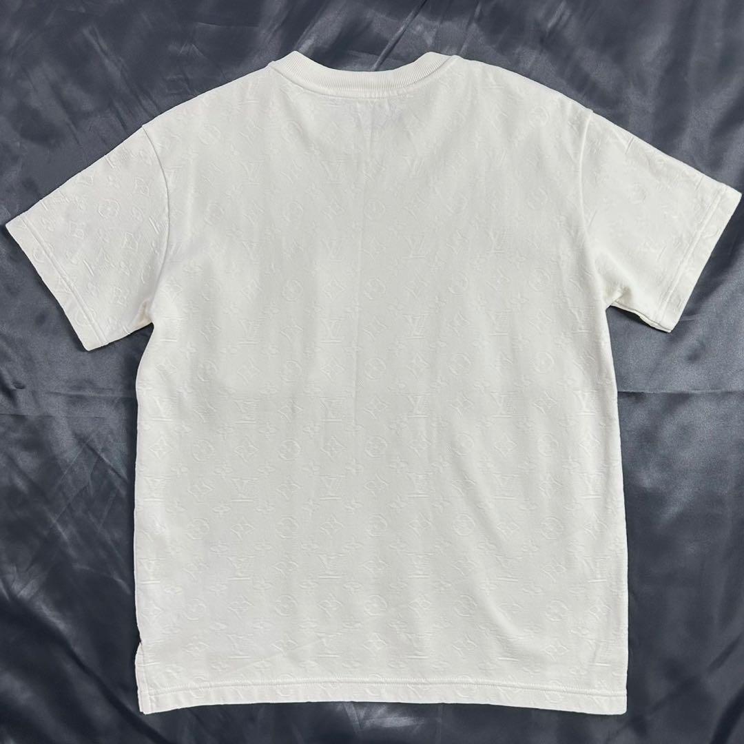 LOUIS VUITTON ルイヴィトン Tシャツ モノグラム ホワイト - メルカリ