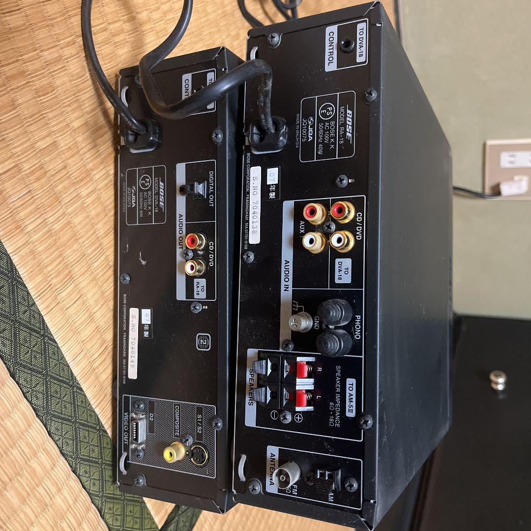BOSE RA-18 / DVA-18 リモコン付き - メルカリ