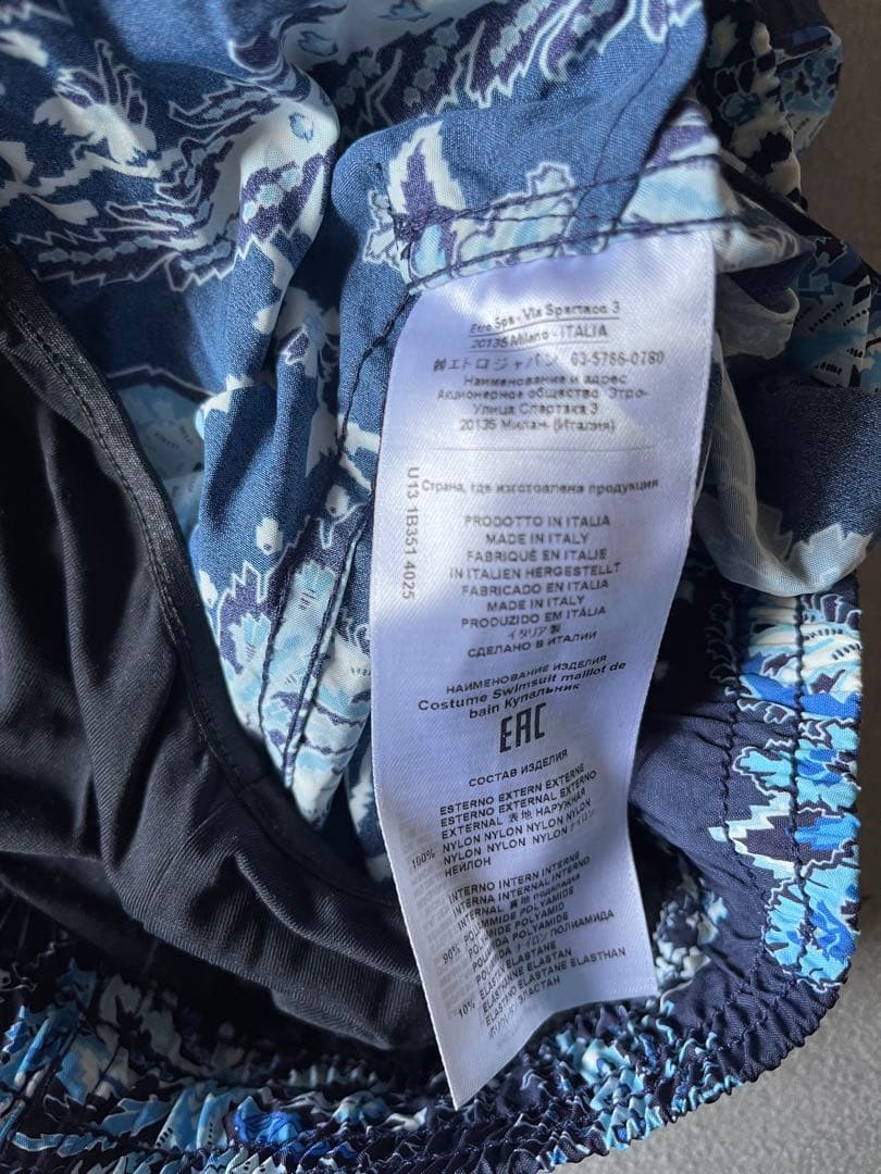 定価約6万 エトロ etro ペイズリー スイムウェア - メルカリ