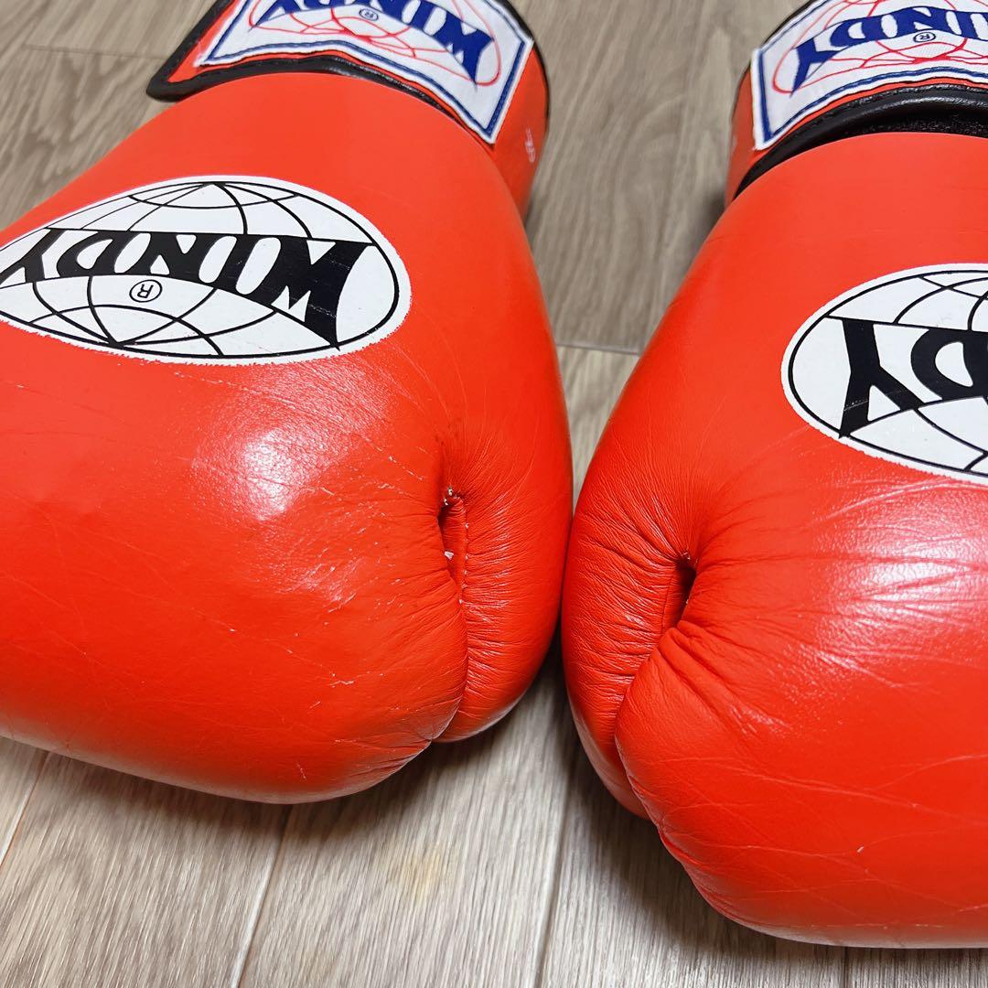 JESUSさん専用☆人気色☆WINDY ボクシンググローブ オレンジ 12 oz