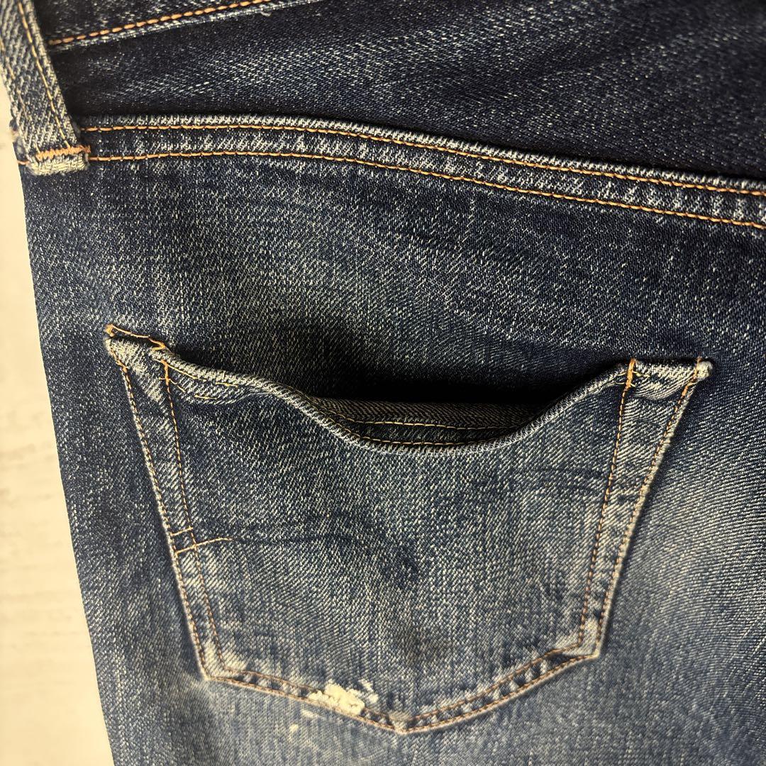 じぇむそん様 希少 Levi's 501xx 復刻 BIGE ペイント 縦落ち - メルカリ