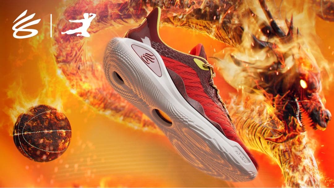 【新品未使用！】カリー 11 BRUCE LEE 'FIRE' 27.0cm
