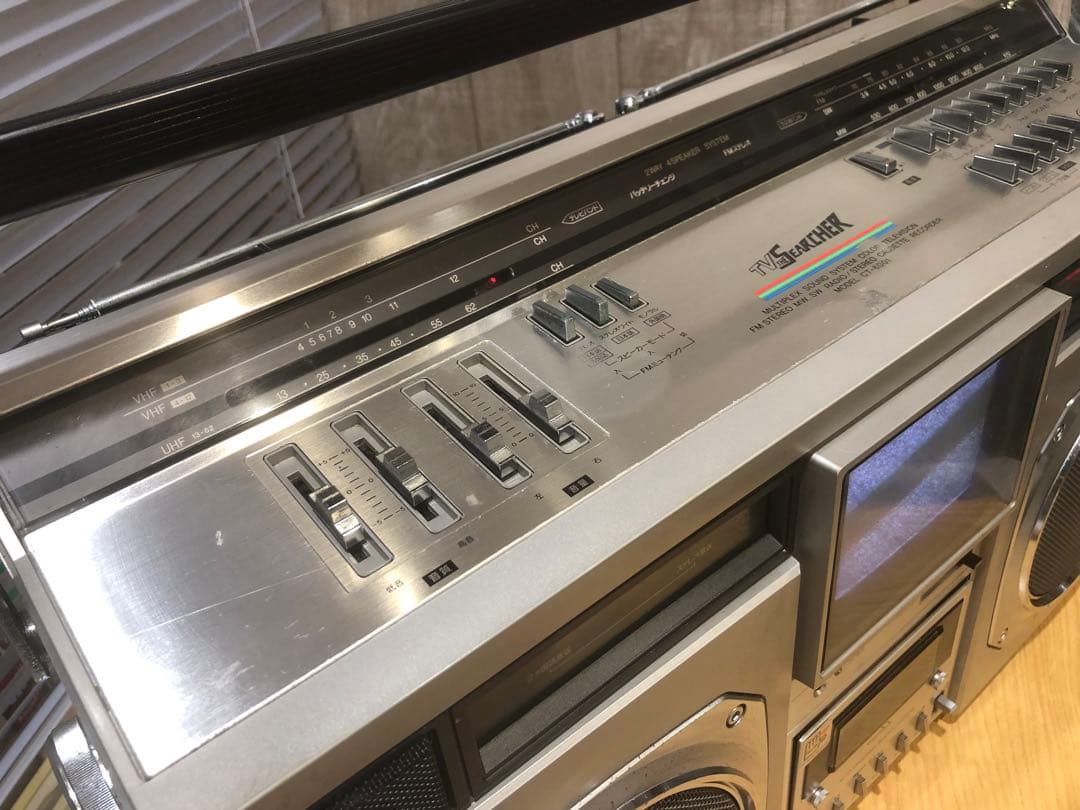 Sharp CT-6011｜昭和レトロラジカセ SHARP CT-6001 ラジオ・コンポ
