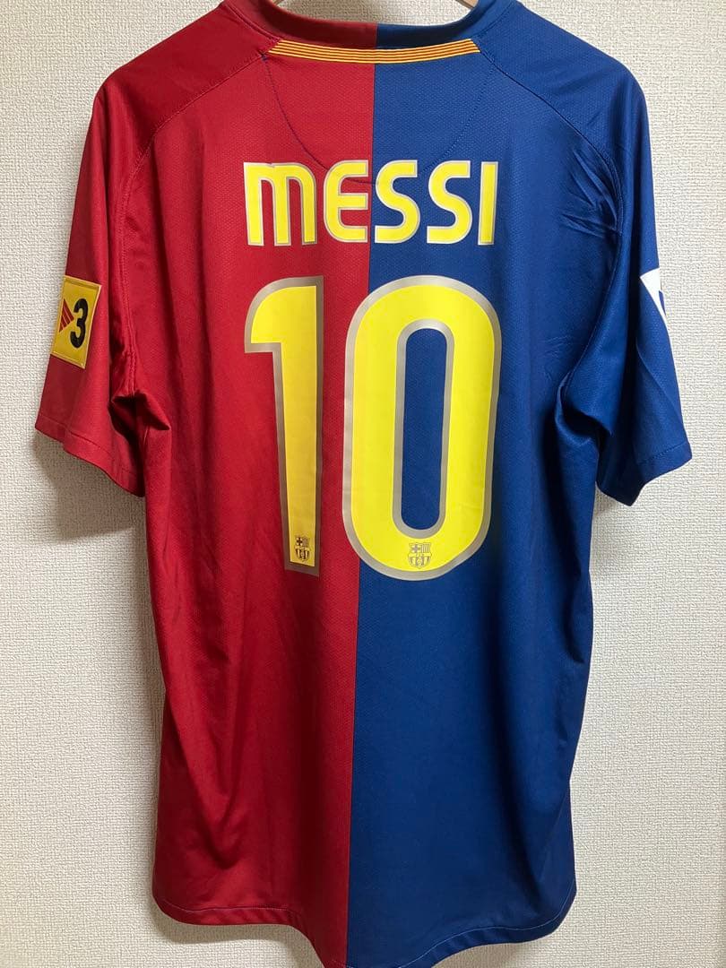 FCバルセロナ リオネル・メッシ選手2008-09シーズンユニフォーム 09/10 バルセロナ ホーム ユニフォーム メッシ 10番-KICKO – Kicko