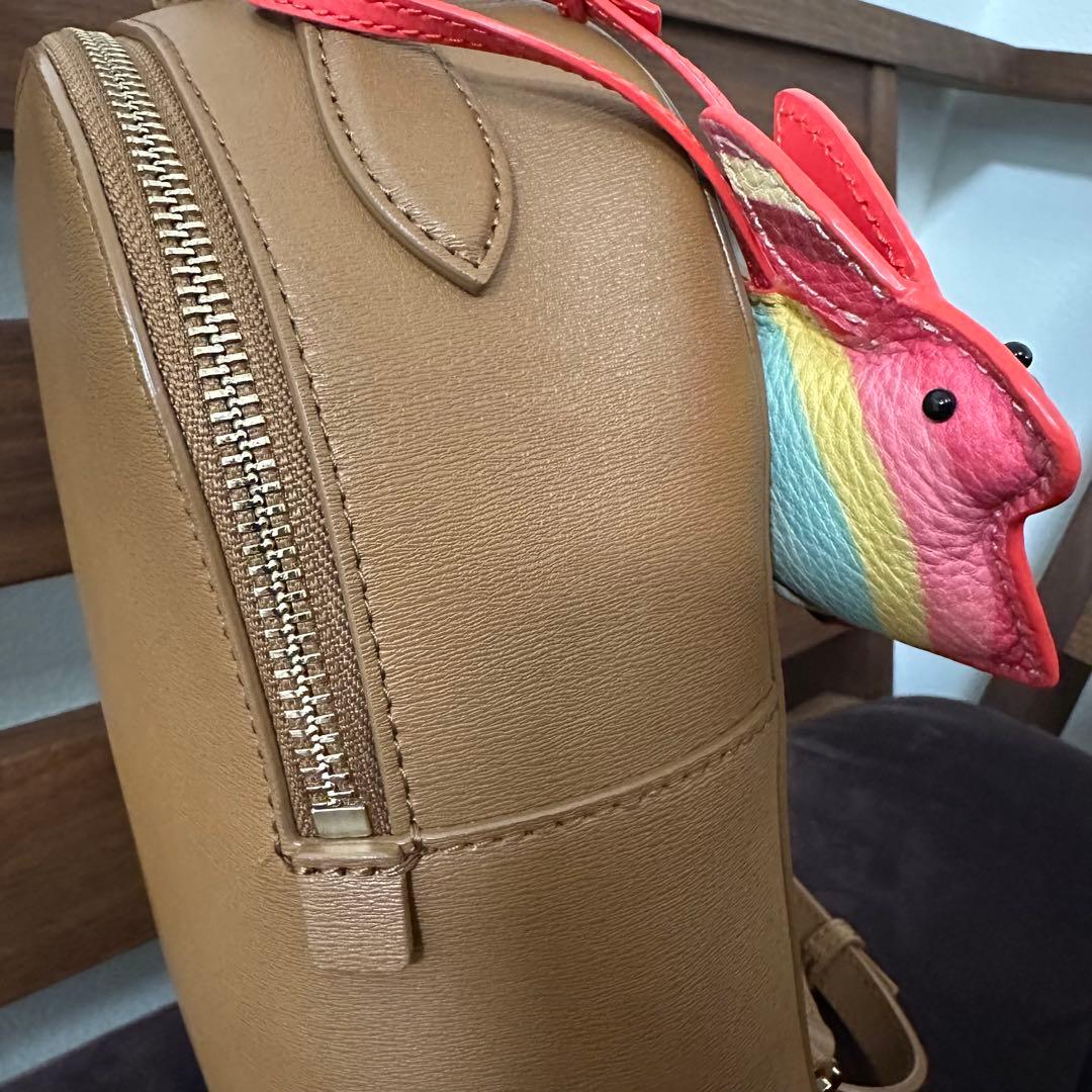 ポールスミス レザーミニリュック Paul Smith 茶 うさぎ ポールスミス