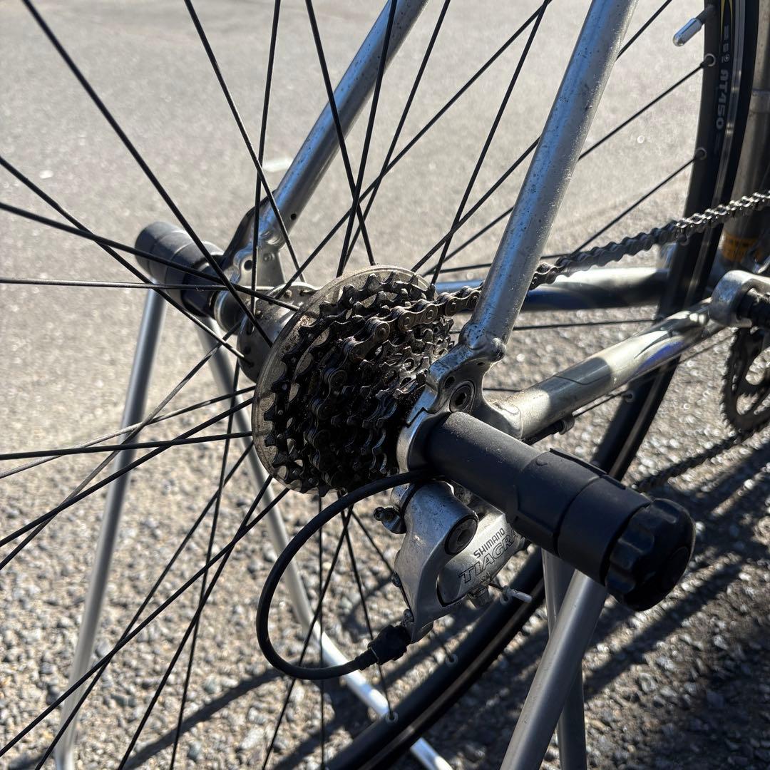 Trek 5200 シルバー 9速 ロードバイク - 自転車本体最新