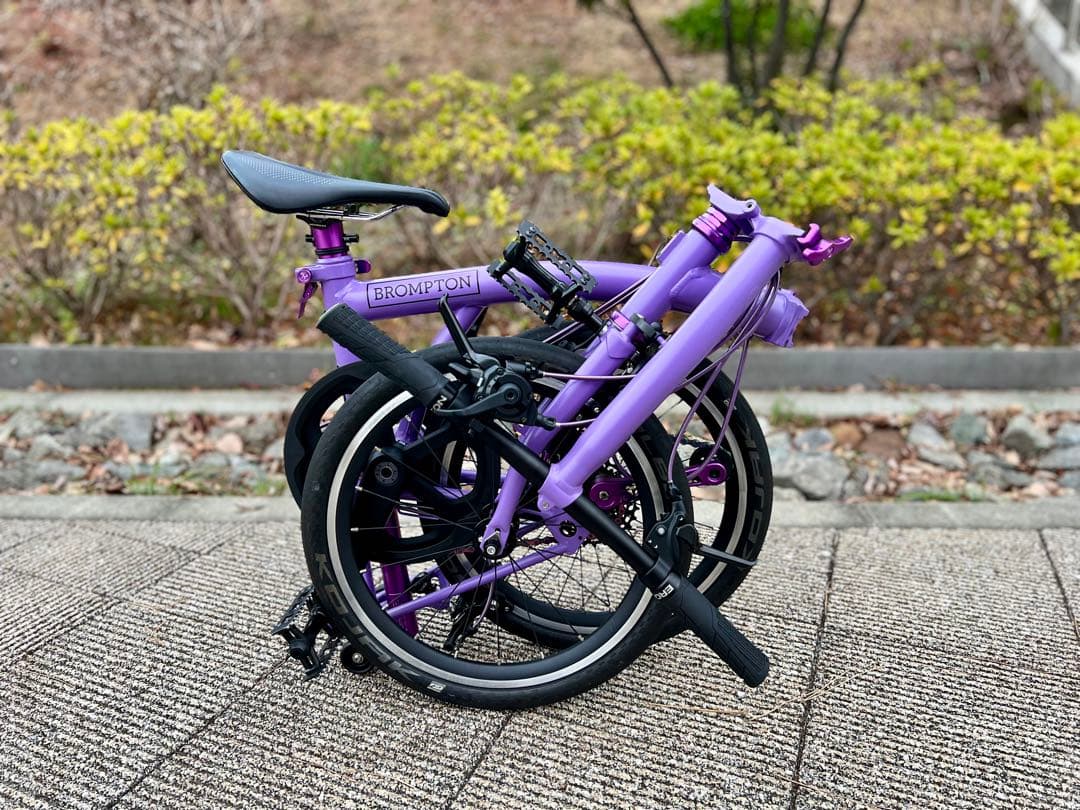 BROMPTON C Line Pop Lilac フルカスタム2024年モデル