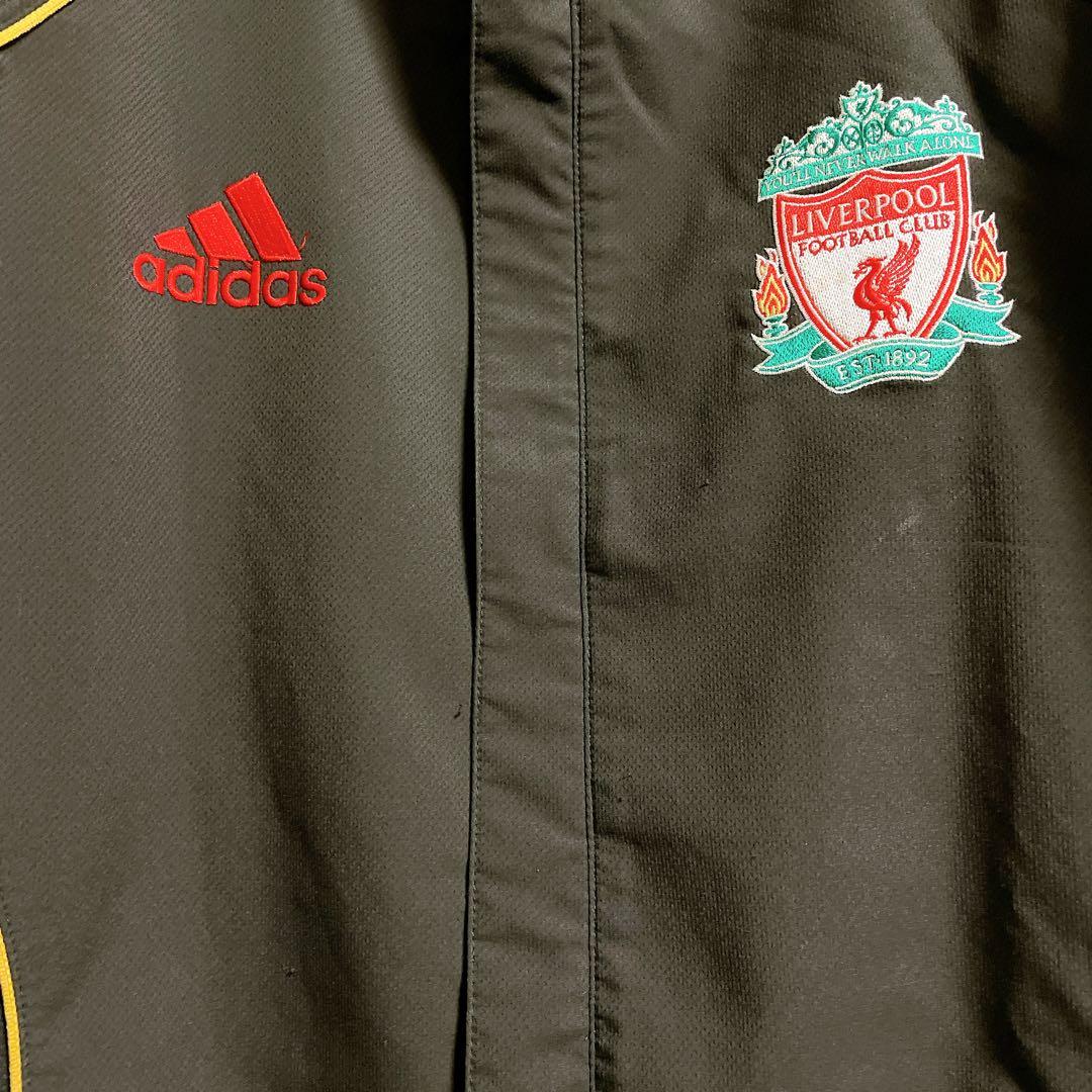 00s Liverpool Adidas フードジャケット ウィンドブレーカー - メルカリ
