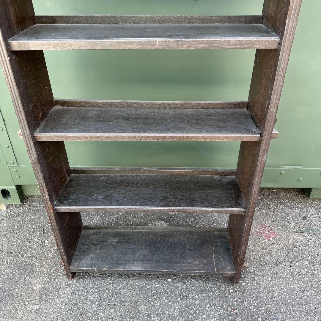 ほとんど送料‼️ヴィンテージ 杭どめ 書棚 棚ディスプレイに！シューズ