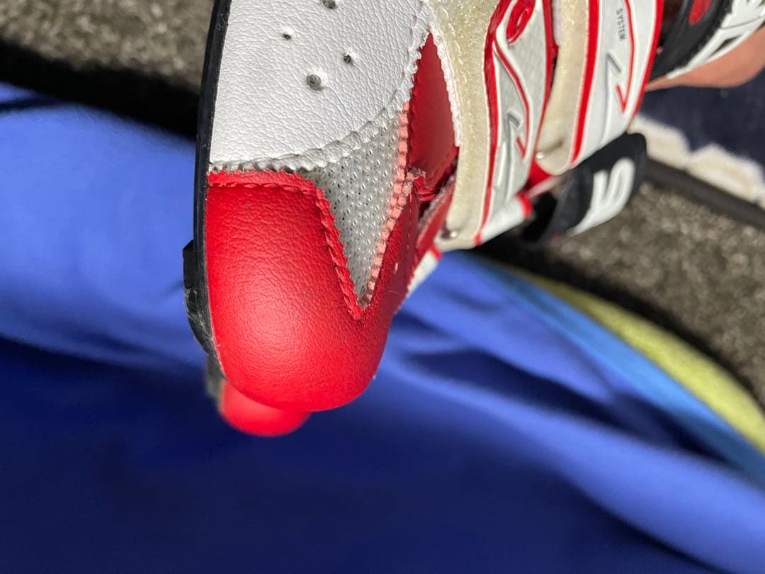 最終値下げSIDI SPIT サイクリングシューズ レッド/ホワイト