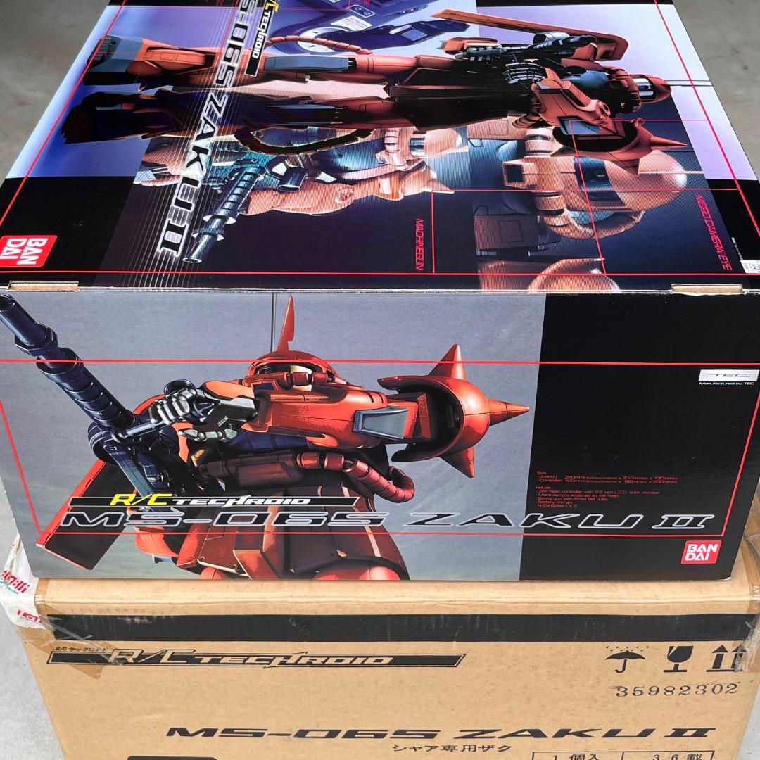 BANDAI R/Cテックロイド MS-06S ZAKUⅡ シャア専用ザク - メルカリ