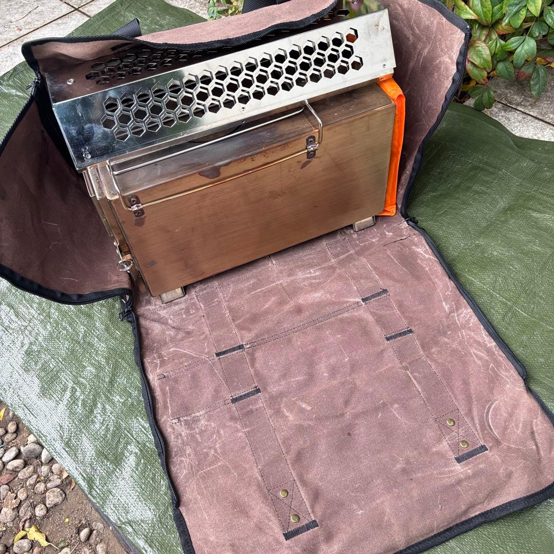 フィールドア 薪ストーブ テントプロテクター 収納ケース 焚き火シート