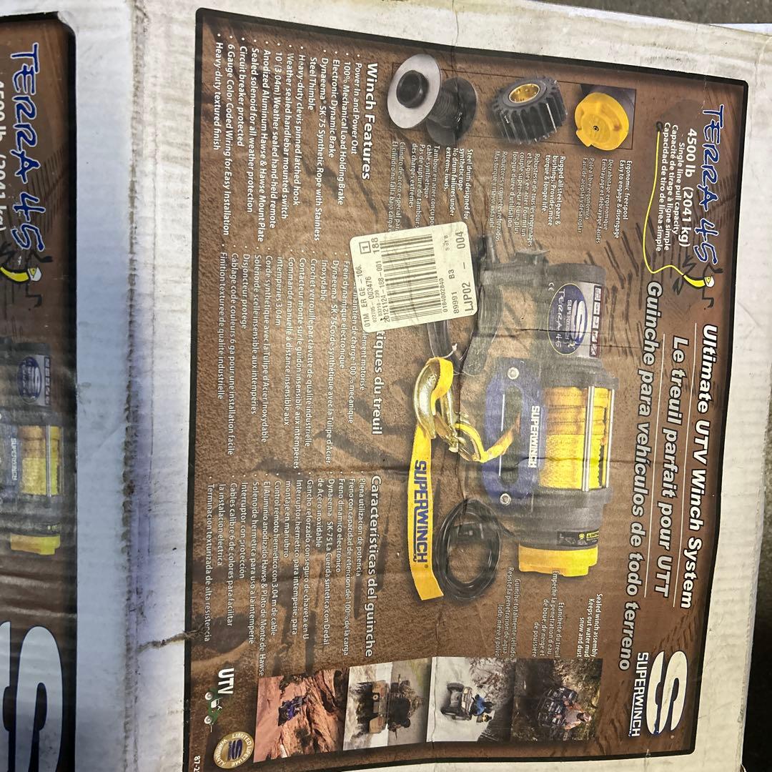 E*様 Superwinch S9000 ウィンチセット G103680266 - パーツ最 安値 で