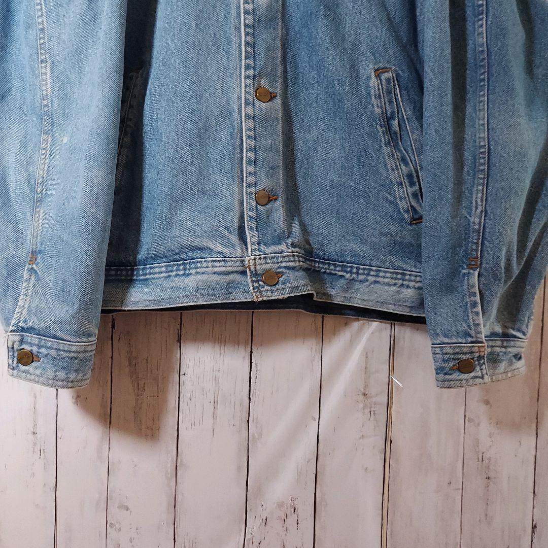 【L.L.Bean】80s エルエルビーン USA製 デニムジャケット XL相当