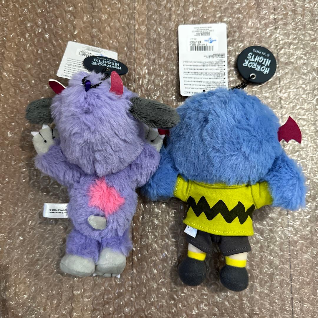 USJ限定 ハロウィン スヌーピー チャーリーブラウン マスコットキー
