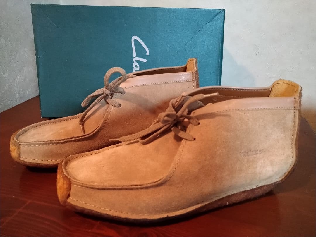 ［Clarks ］ワラビー レッドランド 27 cm アイルランド製 楽天市場】Clarks WALLABEE【クラークス ワラビー】【レッド 赤