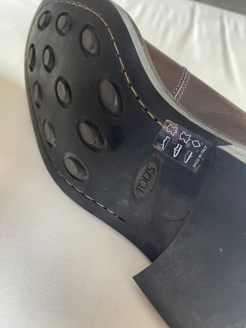 新品】15万 試着のみTod's トッズ モンクストラップ ダークブラウン