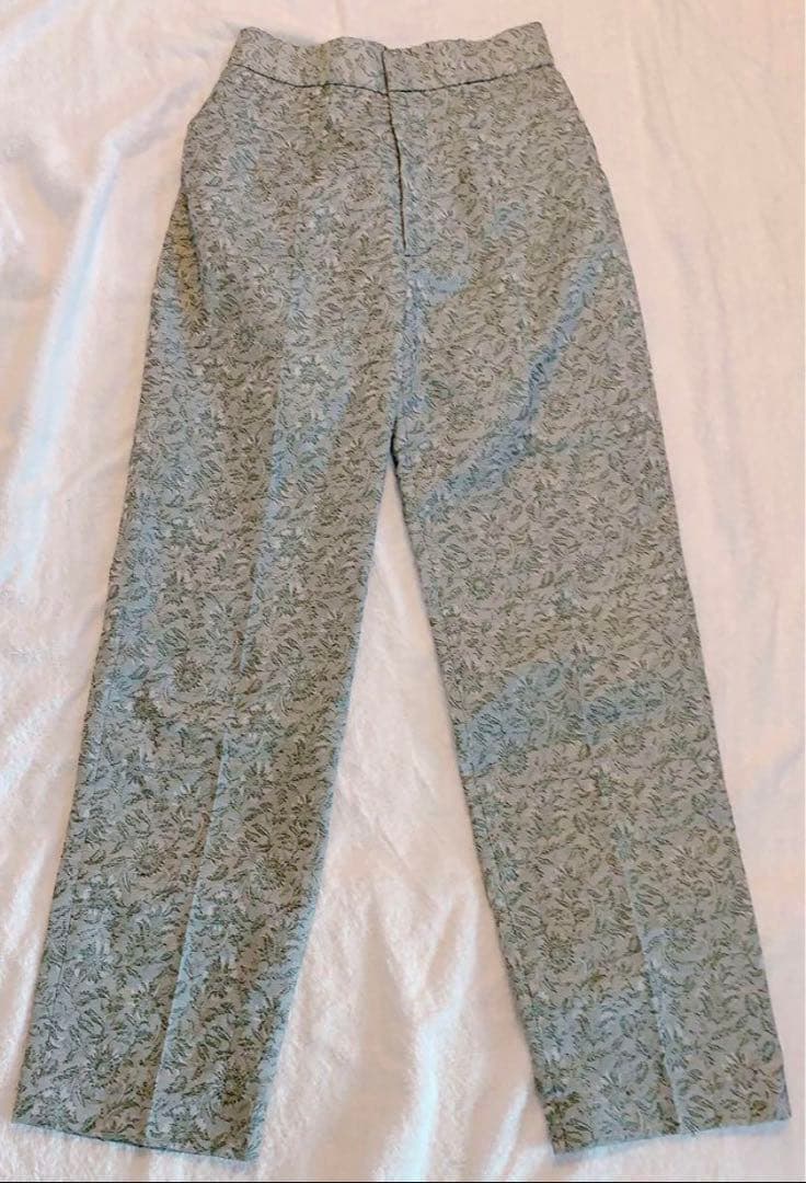 ameri アメリ 3WAY JACQUARD SET UP グリーン - メルカリ