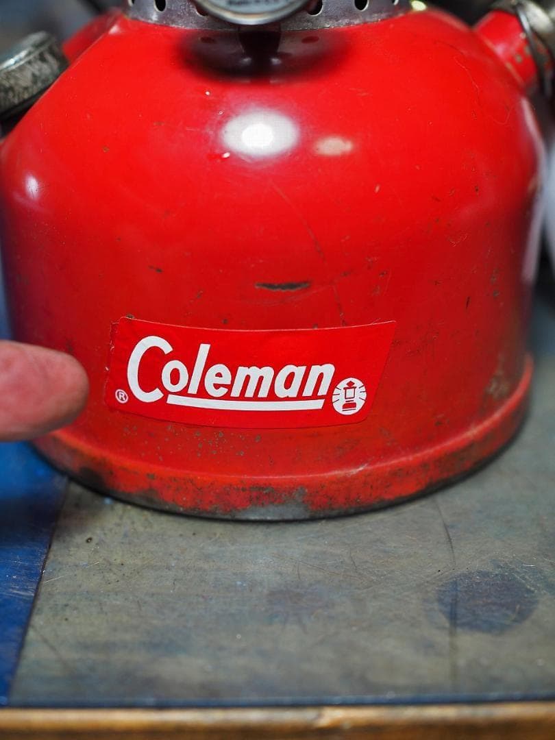 1963年8月 コールマン 200A ランタン （通称レッドボーダー）u07
