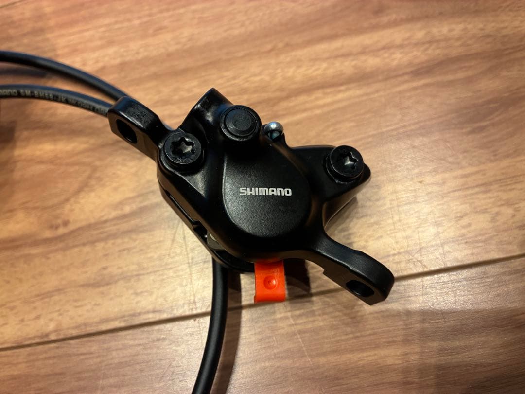 未使用】【長さ調整可】 シマノ 油圧ディスクブレーキ MT200 - メルカリ