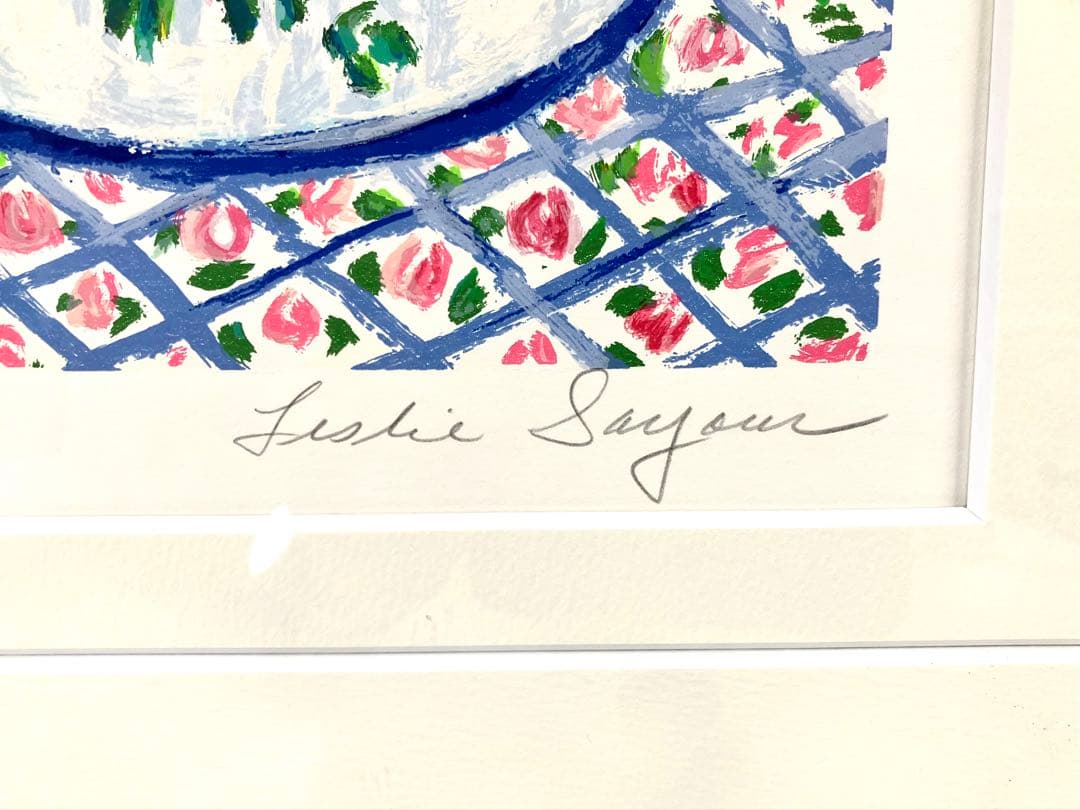 ◇レスリー・セイヤー／セイリング◇シルクスクリーン 大判 25号 82