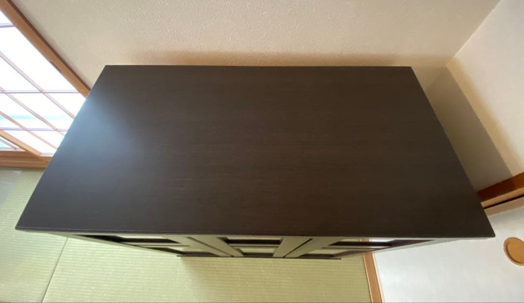 通販生活 スライド書棚300 ダークブラウン カタログハウス｜通販生活