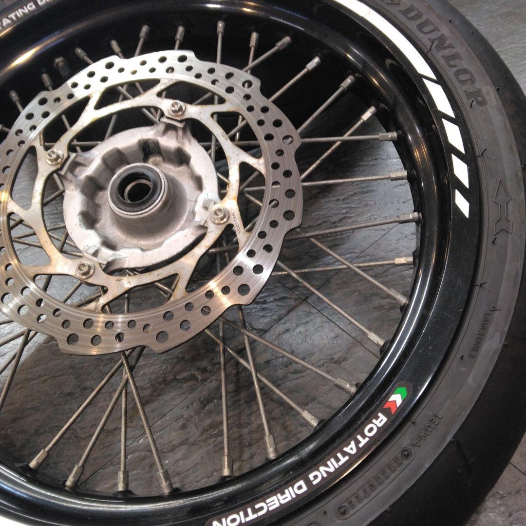 ホンダCRM250ARモタードホイールSET 中古品 - メルカリ