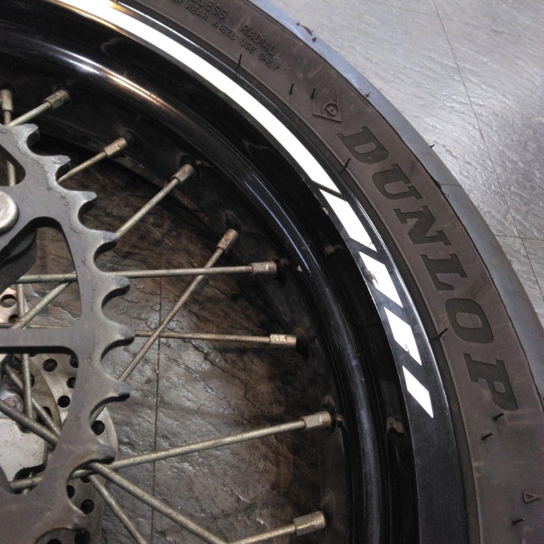 ホンダCRM250ARモタードホイールSET 中古品 - メルカリ