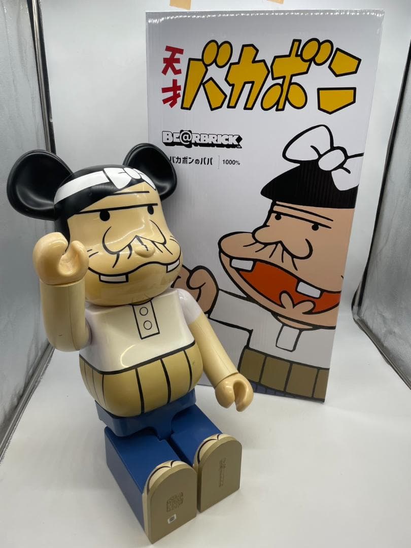BE@RBRICK ベアブリック バカボンのパパ 1000％ オープン記念商品 BE
