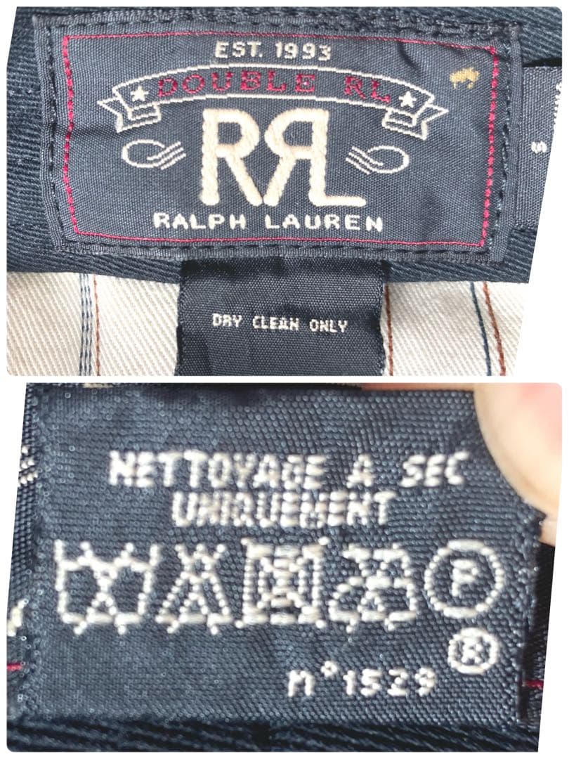 RRL ツイード ハンチング グレー サイズS 美品 美品 ツイード