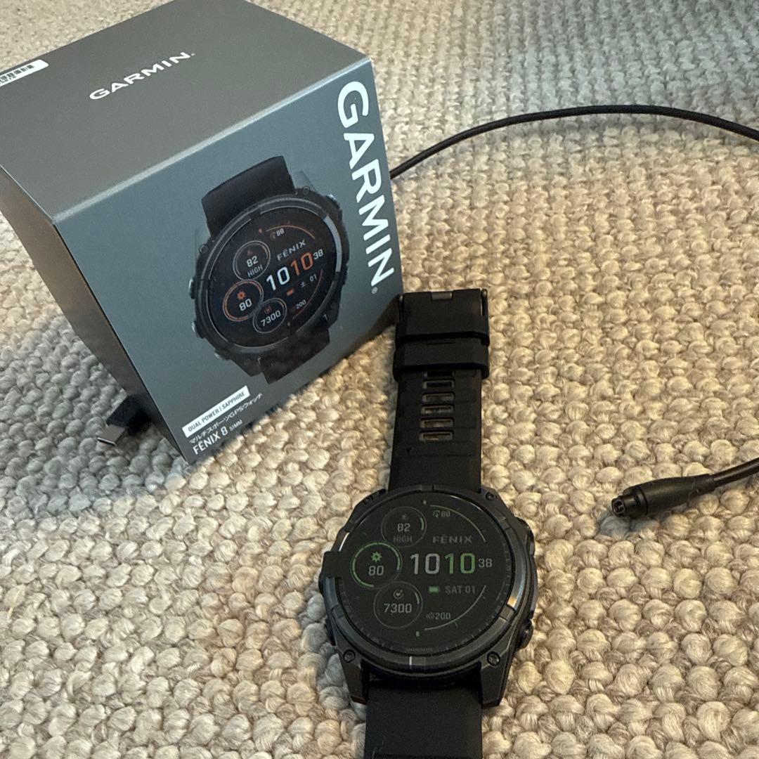 GARMIN FÉNIX 8 GPSウォッチ 51MM fēnix 8 Sapphire AMOLED 51mm | スマートウォッチ | Garmin 日本