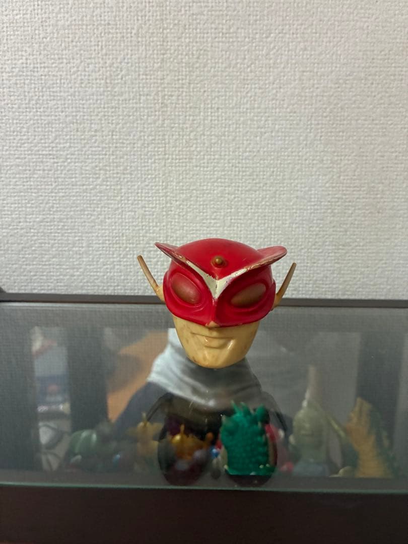 当時物 ブルマァク レッドマン 面取れソフビ 約30㎝
