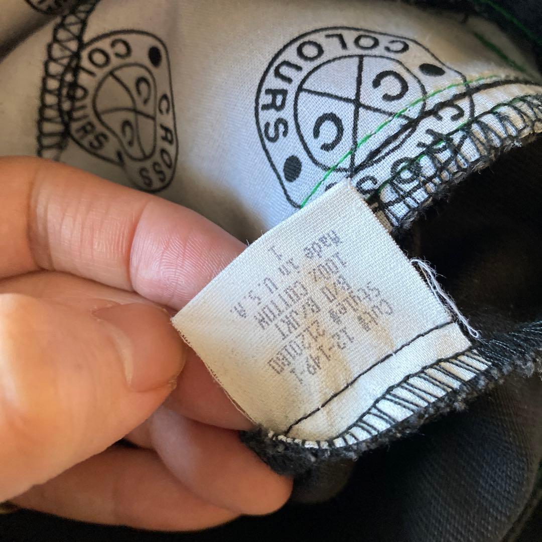 初期 90s USA製 CROSS COLOURS デニムトラッカージャケット