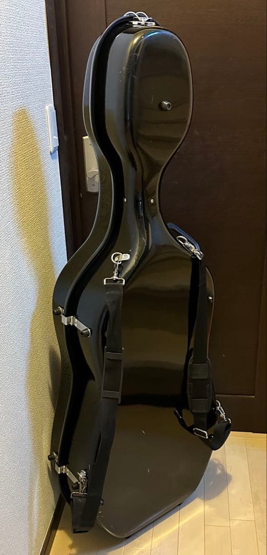 GEWA 黒チェロケース 楽器・機材