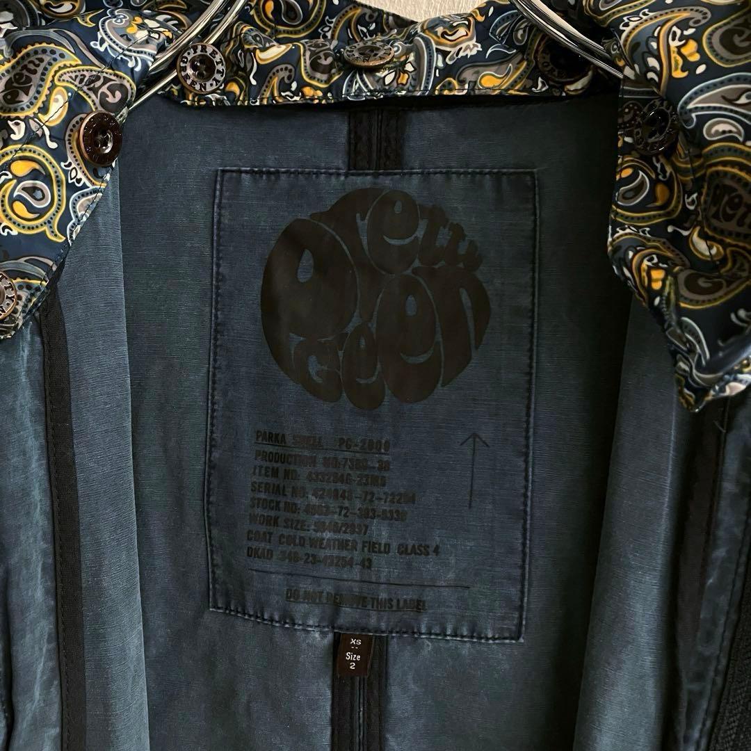 美品 pretty green モッズコート プリティーグリーン ネイビー - メルカリ