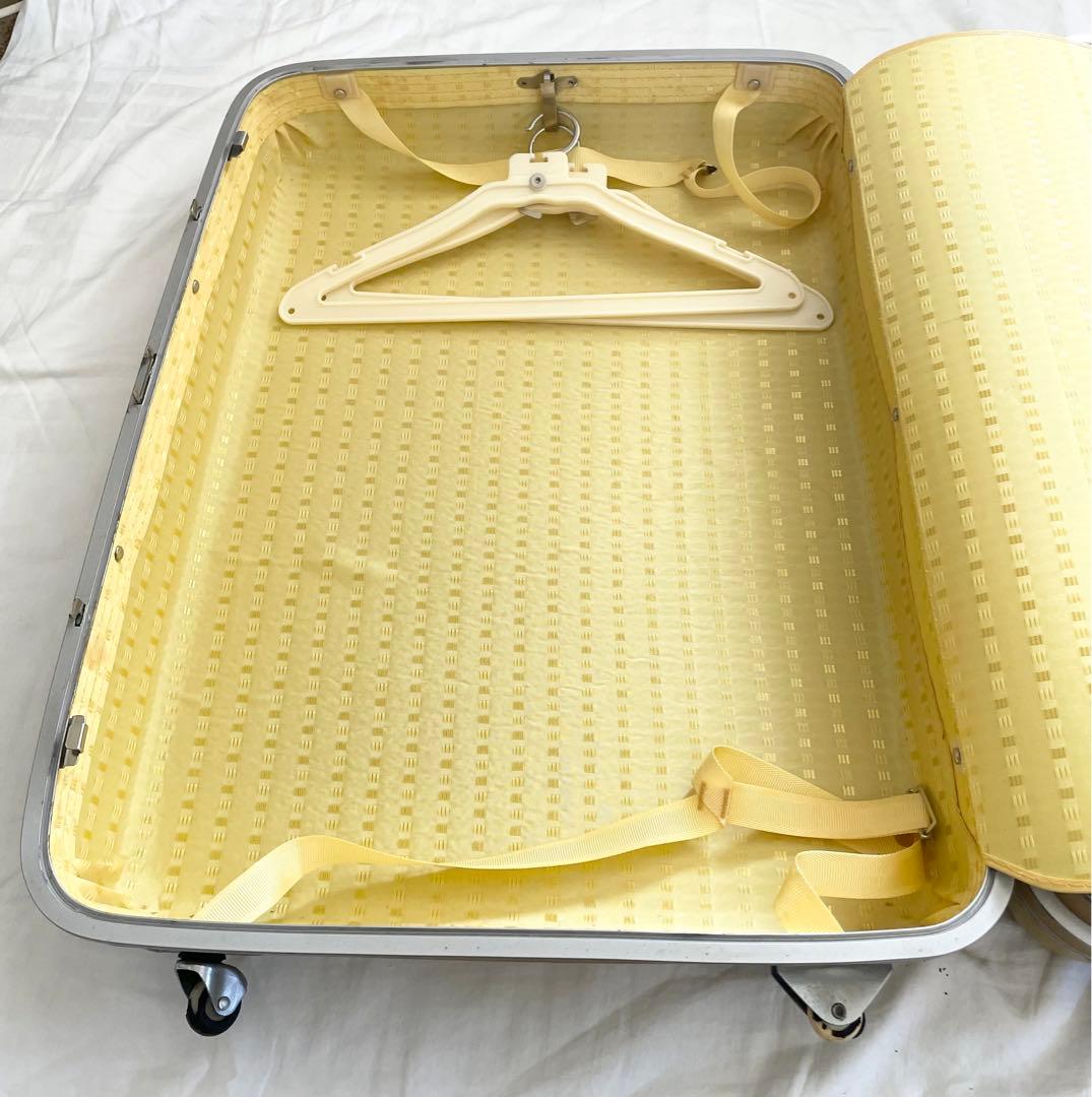 チャイ様専用ビンテージ サムソナイト samsonite トランクケースイエロー