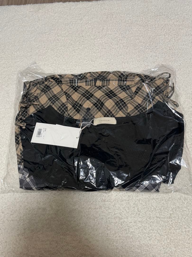 ANDMARY Khy check set beige s