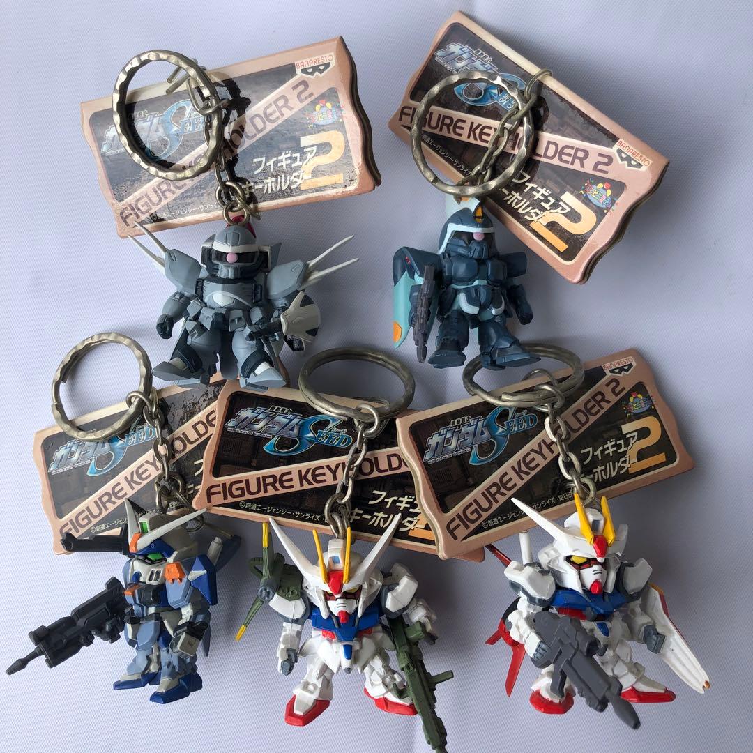 非売品】機動ガンダムSEED フィギュアキーホルダー2 全5種 - メルカリ